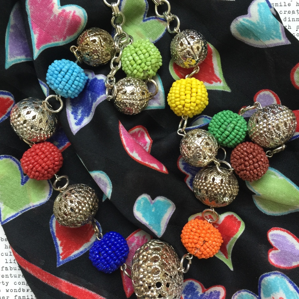 GAROLD C. MILLER Multi-color Necklace